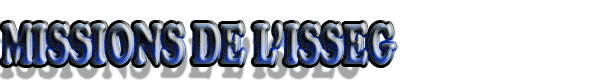 Missions de l'ISSEG